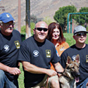 2013 : Service K9 Beau Presented to Army Sgt Brandon Tennery