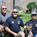 2013 : Service K9 Beau Presented to Army Sgt Brandon Tennery