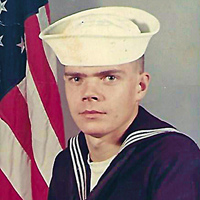 Photos of David Aitken, U.S. Navy