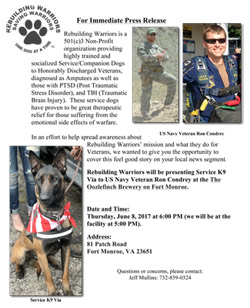 Meet Ron Condrey and Service K9 Via